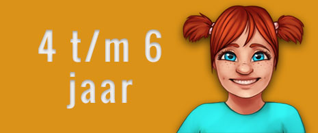 Kinderfeestjes voor 4 t/m 6 jaar